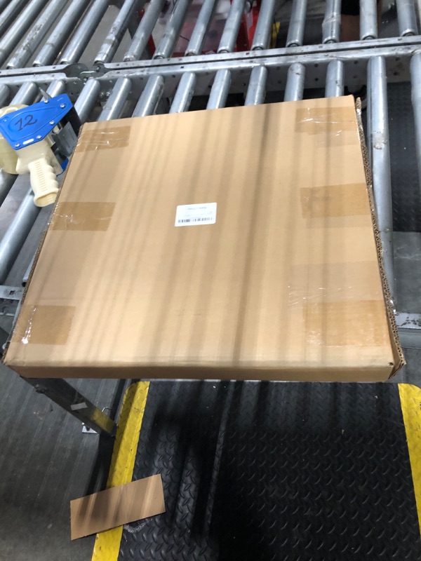 Photo 1 of ** MISSING HARDWARE**
Aluminium Patio Heater Reflector Shield, Square Heat Reflector Shield Top Parts with 3 Pre-Drilled Holes (Hole Distance 2-3/4 Inches),4-Sided Glass Tube Outdoor Heaters Replacement Accessories in Fall