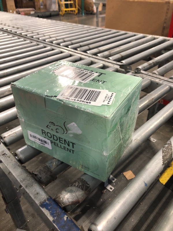 Photo 1 of ** FACTORY SEALED** Pest Rodent Repellent, 48 Pack Peppermint Oil Repellent for Mouse, Rodent, Mice, Rats, Spider, Pest Control Indoor & Outdoor Use, Natural Mouse Deterrent Replace Traps Family & Pet Safe