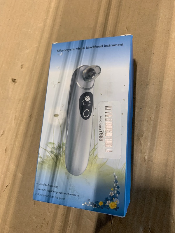 Photo 1 of *USED*
2025 Pore Vacuum with Camerafor, USB Rechargeable Blackhead Remover Vacuum,3 Levels Adjustable Pore Vacuum Blackhead Remover, 6 Suction Heads,Face Vacuum Pore Cleanser for Women & Men