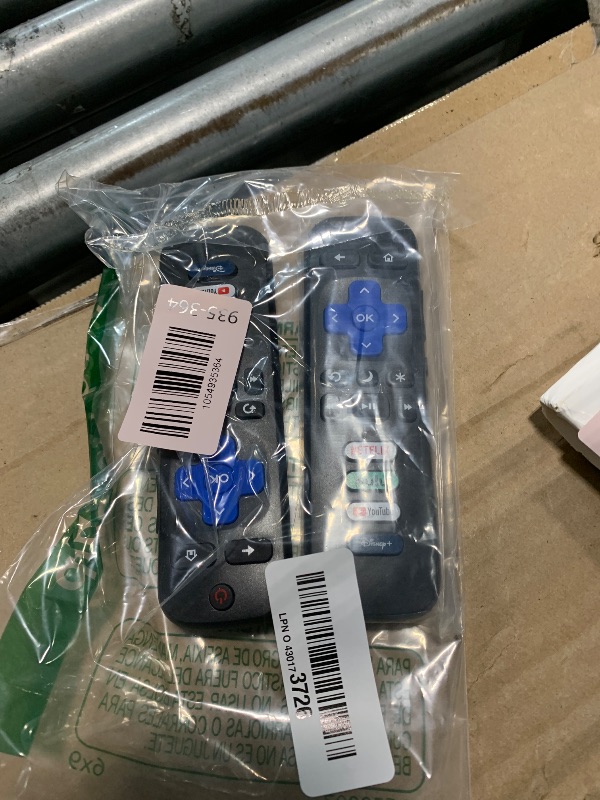 Photo 1 of (Pack of 2) Replacement Remote Control Only for Roku TV, Compatible for TCL Roku/Hisense Roku/Onn Roku/Sharp Roku/Element Roku/Westinghouse Roku/Philips Roku Smart TVs (Not for Roku Stick and Box)
