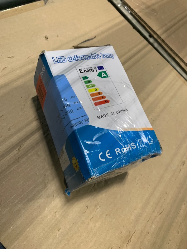 Photo 1 of ***MAJOR DAMAGE*** ***READ CLERK NOTES*** LED Garage Light,500 Watt Equivalent 6500K,Cool Daylight White LED Area Light,E26/E27 Medium Base,for Outdoor Factory Warehouse Barn Backyard and More,Super Bright