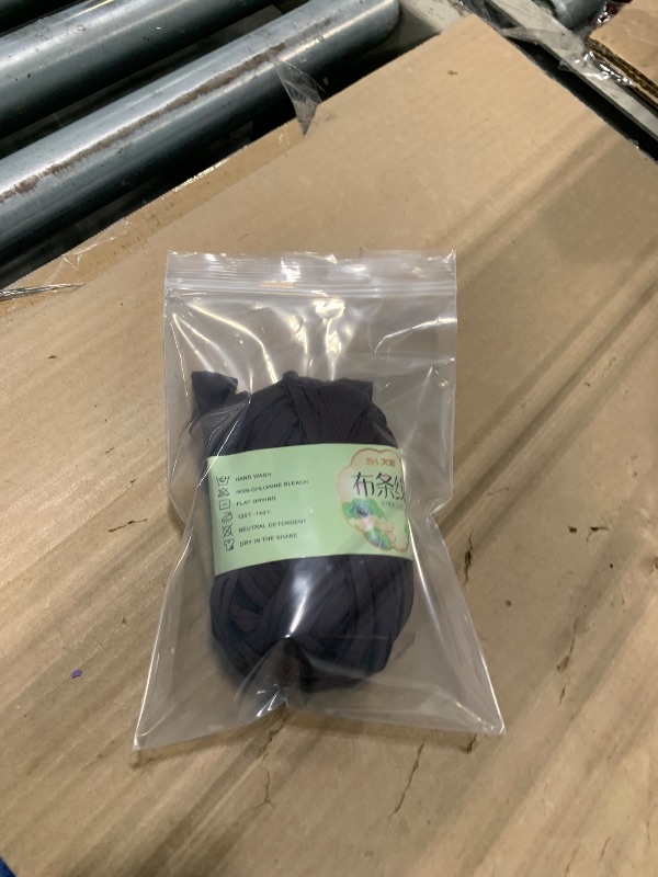 Photo 1 of T-Shirt Yarn, Each Package 100g Elastic Fabric Cloth Knitting T Shirt Yarn, for Crochet Bag, Blanket, Basket, DIY Projects, Home Decor(