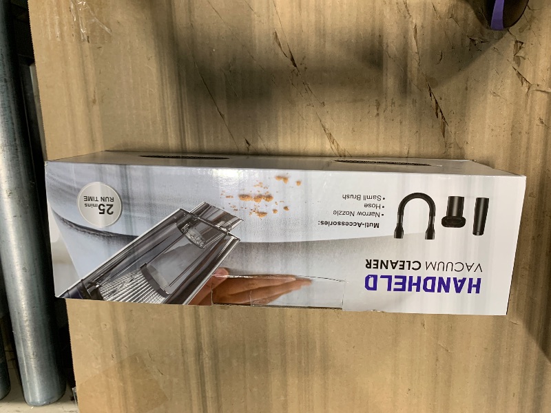 Photo 1 of ** NO USB CABLE ** Bossdan Handheld Vacuum Cordless – Car Vac Portable with 8KPA & Multi Accessories & Low Noise, Lightweight Hand Held Vacuum Cordless Rechargeable for Car/Home/Dust/Pet Hair, Mine Portable Vacuum