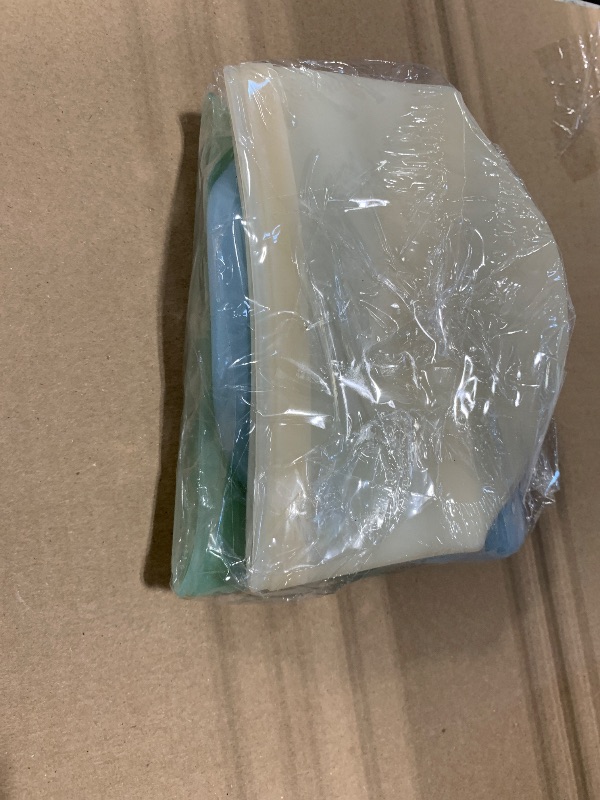 Photo 1 of ** 3 PACK ** 6 Pack Reusable Silicone Food Storage Bags, Emptycolor Reusable Ziplock Bags, Leakproof Freezer Bag for Sandwich, Snack, Dishwasher Safe, BPA Free