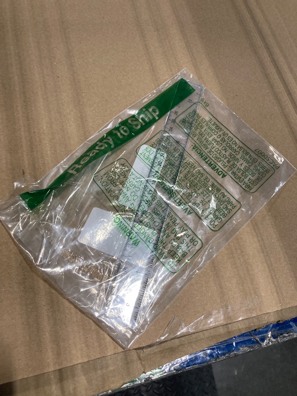 Photo 1 of ******MINOR DAMAGE******
Kyuionty Junior T-Square Plastic Transparent T-Ruler 30cm/ 12 Inch for Drafting & Art Framing 1pc