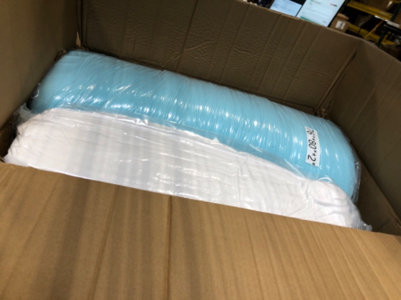 Photo 1 of ****FACTORY SEALED*** MASVIS King Size Dual Layer 4 Inch Memory Foam Mattress Topper, 2 Inch Gel Memory Foam and 2 Inch Cooling Pillow Top Mattress Pad Cover for Back Pain, Medium Support