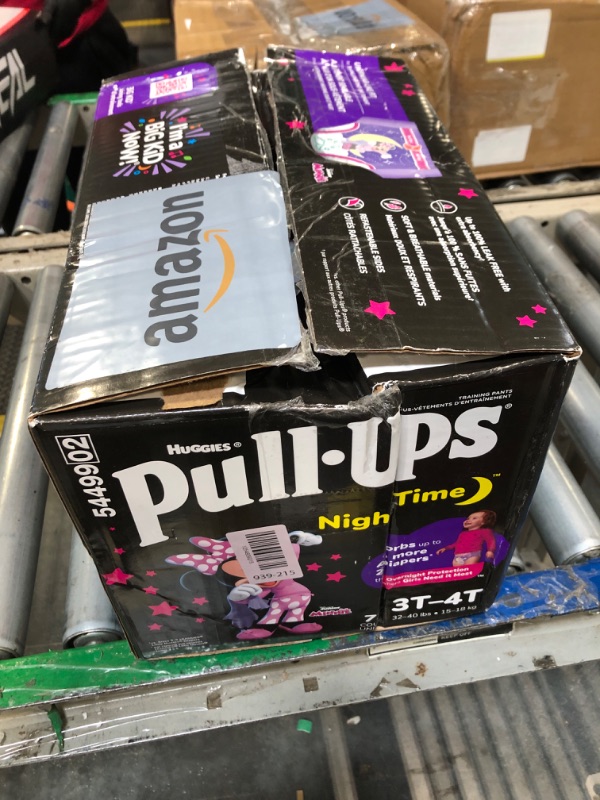 Photo 1 of *** 30 CT *** Pull-Ups Girls' Night-Time Potty Training Pants, Size 3T-4T Overnight Training Underwear (32-40 lbs), 72 Ct