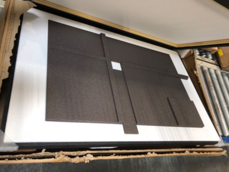 Photo 1 of ****MINOR DAMAGE ON BLACK GEOMETRIC SANDSTONE TEXTURE PICTURE******
Large 3D Textured Framed Abstract Wall Art for Living Room, 3 Piece Modern Paintings Artwork for Walls, Black White Brown Geometric Sandstone Texture Pictures for Hallway Office Home Dec