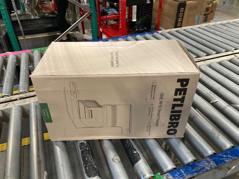 Photo 1 of ***MINOR SCRATCHES****PETLIBRO RFID Automatic Cat Feeder, Collar Sensor for Personalized Meals, Cats Recognition, Diet Tracking and Anti-Stealing for Multi-Pets Homes and Different Diets, Wi-Fi Programmable Food Dispenser