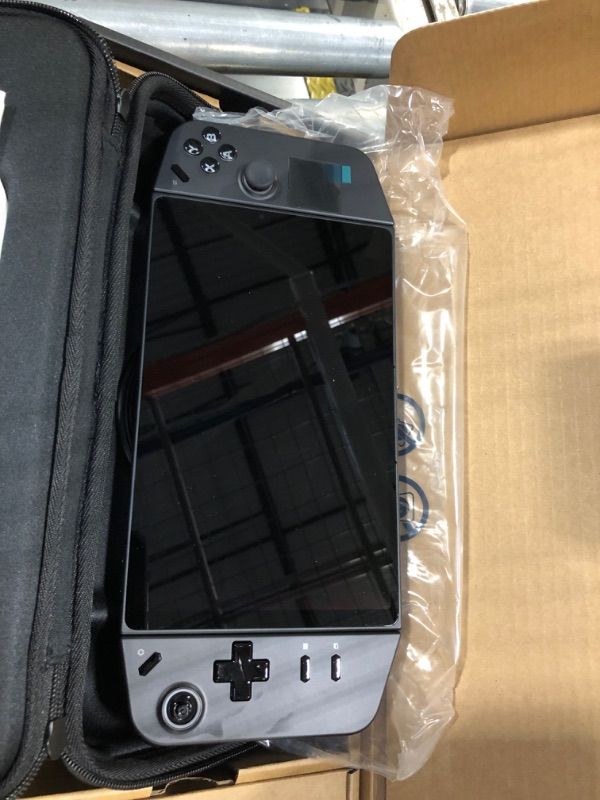 Photo 1 of ***MINOR DAMAGE ON LEFT JOYSTICK*** Lenovo Legion Go 8.8" 144Hz WQXGA Handheld Touchscreen Gaming PC AMD Ryzen Z1 Extreme 16GB RAM 512GB SSD Shadow Black, 8APU1