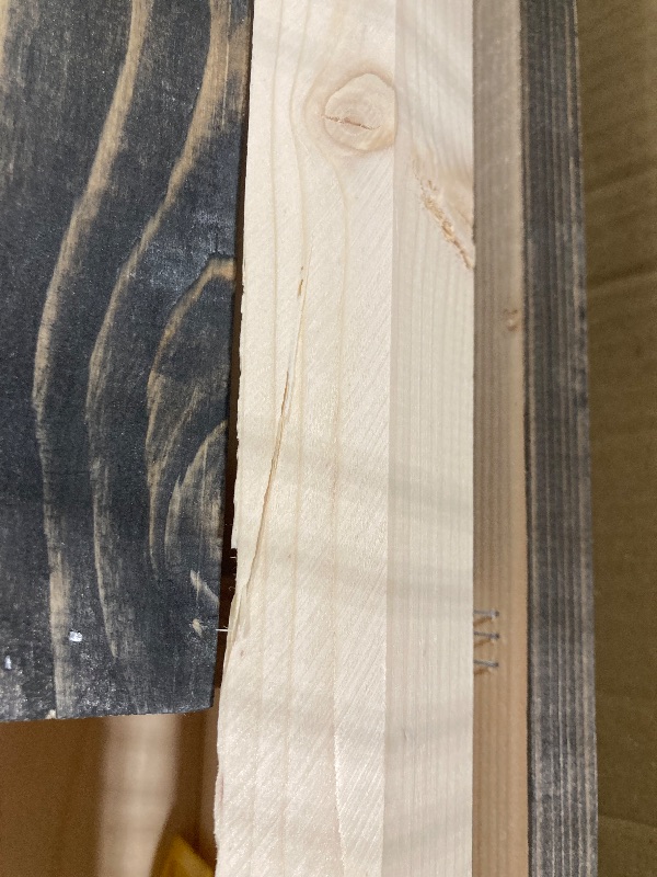 Photo 1 of ****MINOR SCRATCHES ON WOOD** BoscoMondo Fireplace Mantel, Wall-Mounted 72 inch Floating Shelf for Wall, Tv Shelf, Rustic Shelf - 8x6x72 Jacobean