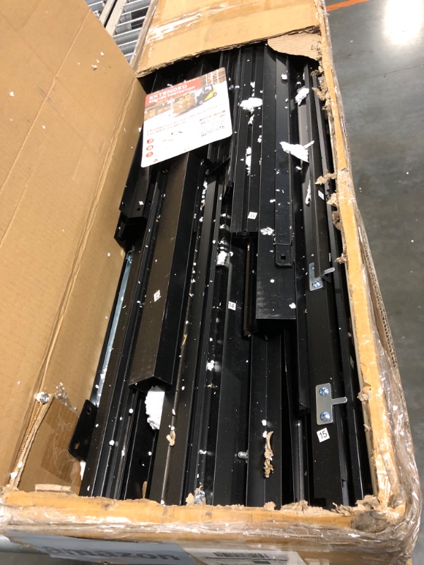 Photo 1 of ***MISSING HARDWARE***Garvee 6x8 ft Greenhouse, Easy Assembly Polycarbonate Greenhouses for Outdoor with Adjustable Roof Vent, Large Aluminum Walk-in Greenhouse with Lockable Hinged Door for Patio, Backyard, Garden, Black