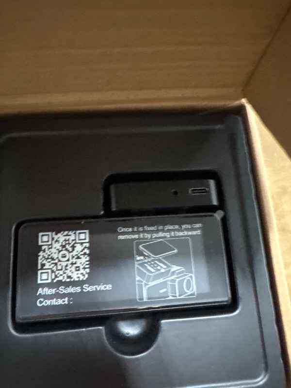 Photo 1 of **UNTESTED**
Yonvim Dash Cam Front and Rear?4K Dual Channel Dash Camera for Cars?3.39” IPS Screen?Built-in Wi-Fi GPS?G-Sensor?Included 32GB Card,Night Vision?170° Wide Angle?24H Parking Mode