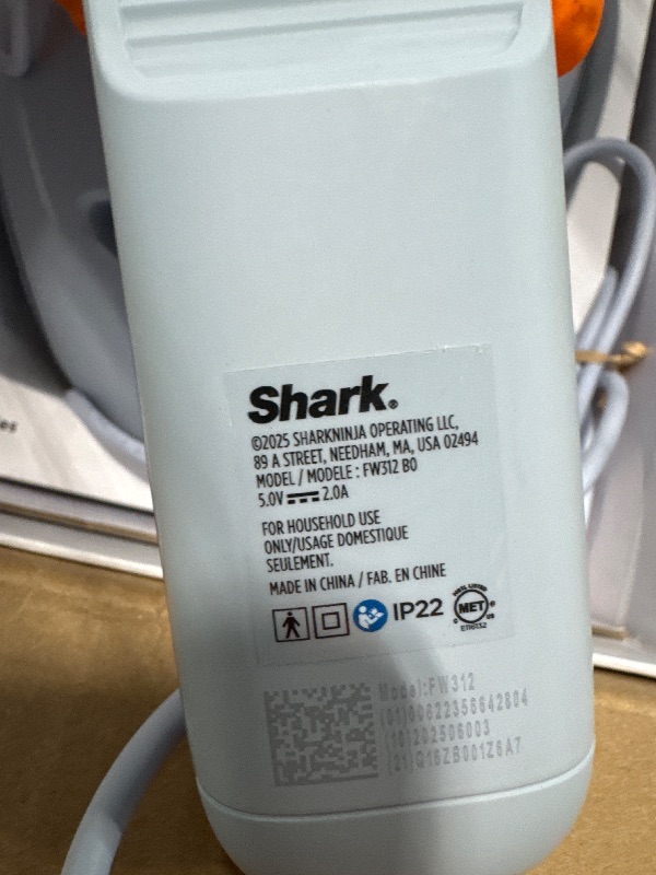 Photo 1 of Shark CryoGlow LED Face Mask with Under-Eye Cooling, Anti-Ageing & Blemish Repair, Red & Blue LED, Infrared Light Therapy, USB-C, Remote Control, Storage Bag, Blue Frost, FW312. PARTIAL SET.