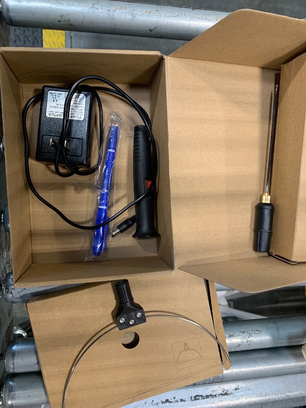 Photo 1 of ** MISSING ITEMS**GOCHANGE 3 in 1 Foam Cutter Electric Styrofoam Cutting Tool, 100-240V / 18W Hot Knife Cutting Tool Foam with Electronic Adaptor for Small Cutting Project, DIY Craft, Foam Carving