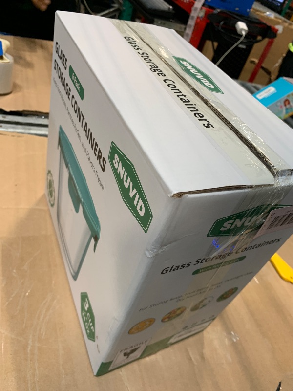 Photo 1 of [UPGRADED LID] 6 Sets 3 Cup Glass Meal Prep Containers with Lids, Food Storage Bowl Jars for Leftover Lunch Meal Oats Salad Soup Fruit Snack Yogurt - Microwave, Oven, Freezer Safe, BPA Free, Airtight