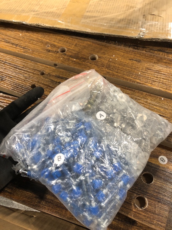 Photo 1 of ** MISSING INSTRUCTIONS**
LITTLE TREE 63" Modern Dining Table, Rectangular Dinner Table for 4-6, Farmhouse Kitchen Table, Sturdy Wood Pedestal Base for Kitchen/Dining Room, Rustic Brown & Black