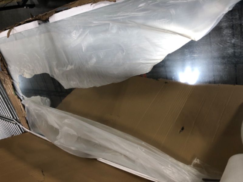 Photo 1 of **DOESN'T WORK*
SMIROR 77x36 LED Lighted Bathroom Mirror for Wall, Matte Black Framed Vanity Mirrors with Lights, Front and Backlit, Dimmable, Anti-Fog, Memory, Shatterproof, ETL Listed (Horizontal/Vertical)