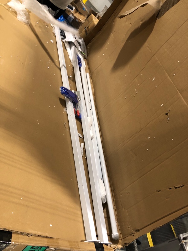 Photo 1 of * MISSING PARTS, HAS NO HARDWARE OR INSTRUCTIONS**
BSTPCOO Double-Sided Rolling Whiteboard on Wheels 72"x40", Large Magnetic Mobile Whiteboard with Stands, 6' x 3' Portable Dry Erase Board with Stand Up White Board with 2 Eraser, 6 Markers, 20 Magnets