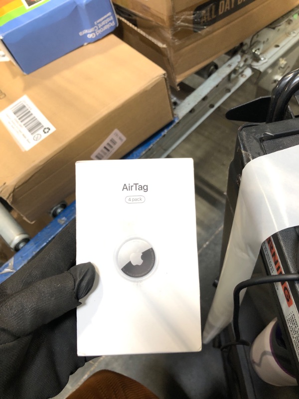Photo 1 of ** FACTORY SEALED ** 
Apple AirTag 4 Pack. Keep Track of and find Your Keys
