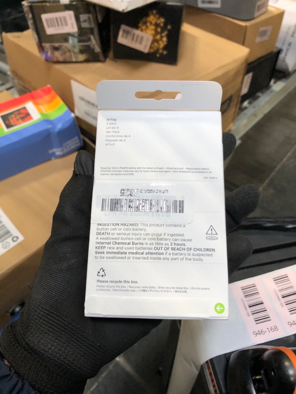 Photo 1 of ** FACTORY SEALED ** 
Apple AirTag 4 Pack. Keep Track of and find Your Keys