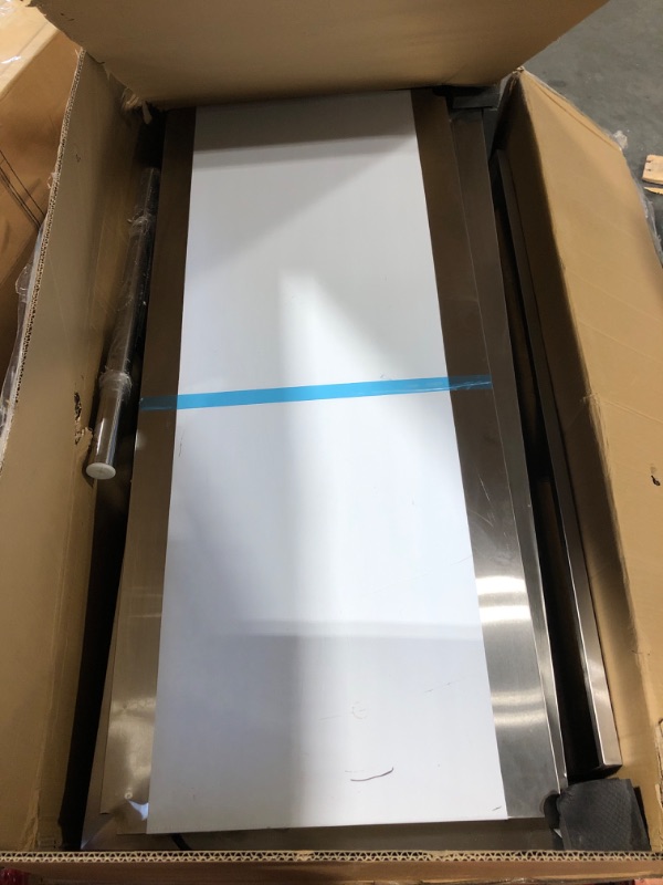 Photo 1 of ** MISSING HARDWARE** 
VEVOR Commercial Food Warmer, 7 Pans + 2 Pots Electric Steam Table, 1800W Professional Buffet Catering Food Warmer with Shield Undershelf Wheels, Stainless Steel Server for Party Restaurant Hotel