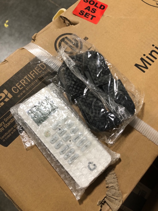 Photo 1 of ** UNABLE TO TEST**
28000 BTU Tri Zone WIFI Mini Split AC/Heating System, 20 SEER2 3 Zone 9000 + 9000 + 9000 BTU Ductless Split Air Conditioner with Pre-Charged Condenser, Heat Pump & Installation Kits, 208-230V