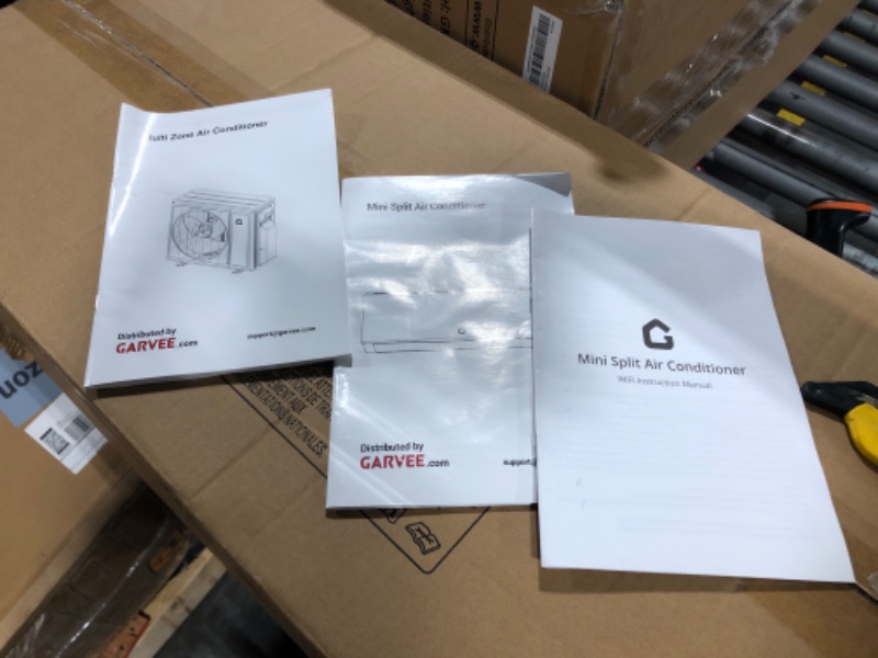 Photo 1 of ** UNABLE TO TEST**
28000 BTU Tri Zone WIFI Mini Split AC/Heating System, 20 SEER2 3 Zone 9000 + 9000 + 9000 BTU Ductless Split Air Conditioner with Pre-Charged Condenser, Heat Pump & Installation Kits, 208-230V