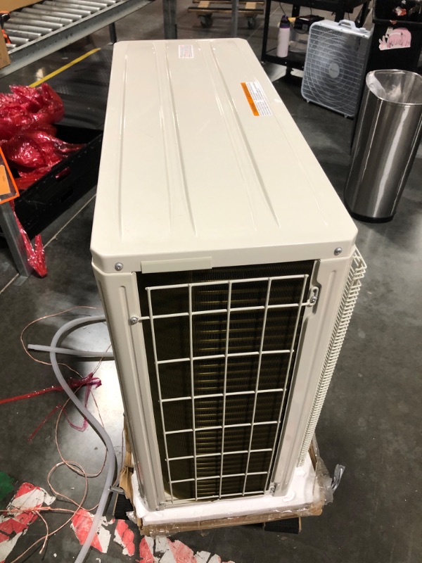 Photo 1 of ** UNABLE TO TEST**
28000 BTU Tri Zone WIFI Mini Split AC/Heating System, 20 SEER2 3 Zone 9000 + 9000 + 9000 BTU Ductless Split Air Conditioner with Pre-Charged Condenser, Heat Pump & Installation Kits, 208-230V