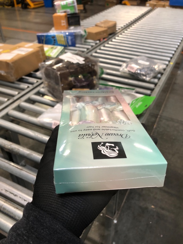 Photo 1 of ** FACTORY SEALED ** Heatless Hair Curler, Satin No Heat Hair Curlers to Sleep in, Super Soft Heatless Rollers Overnight Heatless Curling Set with Scrunchies for All Hair Types (Dream Nebula)