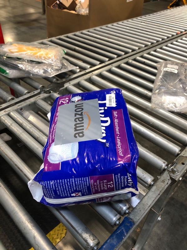 Photo 1 of ** FACTORY SEALED ** LivDry XL Overnight Adult Diapers for Women and Men, Incontinence Underwear, X-Large, 12-Pack