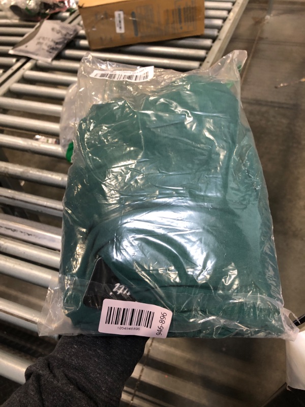 Photo 1 of **HAS A BLEACH STAIN**LOOK AT LIVE PHOTO**
Annebouti Midi Dresses for Women Pockets 2024 Casual Boho Party Office Work Semi Formal Wedding Guest Pleated Fall Long Sleeve Dress with Sleeves Green XL