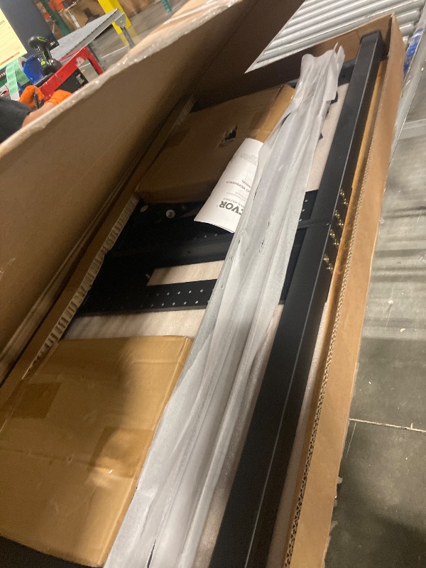 Photo 1 of ** NEW / MANUAL AND HARDWARE INCLUDED** VEVOR Adjustable Workbench, 48-Inch Work Bench with Power Outlet, Wheels, and Pegboard, 2000 lbs Load Heavy Duty Oak Wood Top Work Table for Garage, Workshop, Office, and Home