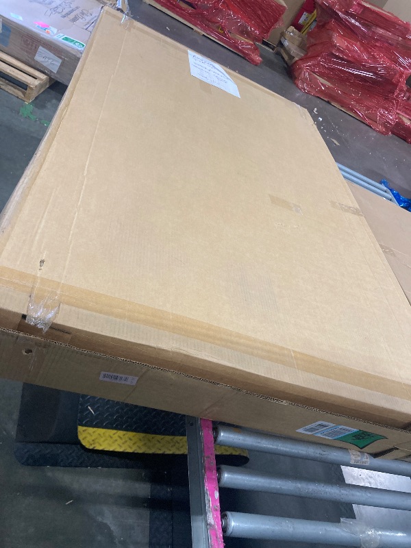 Photo 1 of ** BRAND NEW ITEM **DreamLine SlimLine 36 in. D x 60 in. W x 2 3/4 in. H Center Drain Single Threshold Shower Base in White, DLT-1136600