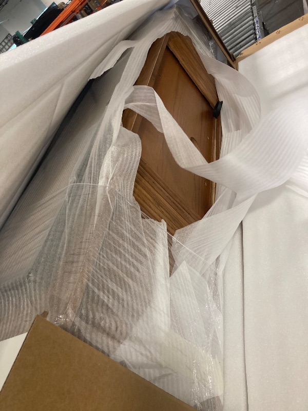 Photo 1 of ** BRAND NEW ITEM ** POVISON Mid Century Modern TV Stand for 65 inch TV, Sliding Door Entertainment Center with Storage, Wood TV Console, Media Console for Living Room Bedroom, Fully-Assembled (Walnut, 70.87")