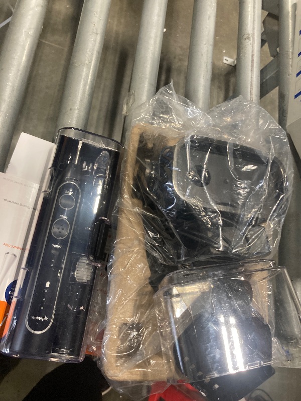 Photo 1 of ** USED** Waterpik Sonic-Fusion 2.0 Professional Flossing Electric Toothbrush with Water Flosser Combo In One, Black SF-04, Packaging May Vary