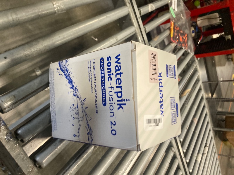 Photo 1 of ** USED** Waterpik Sonic-Fusion 2.0 Professional Flossing Electric Toothbrush with Water Flosser Combo In One, Black SF-04, Packaging May Vary