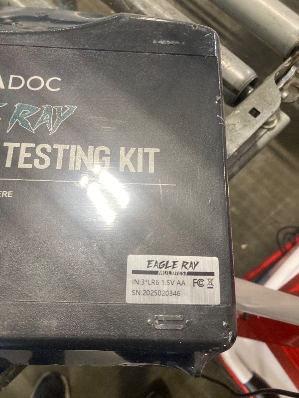 Photo 1 of ** FACTORY SEALED / NO RETURNS** Eagle Ray Digital Water Testing Kit for Spa & Pool - Digital Hot Tub Water Tester by AquaDoc with Analyzer & Hot Tub Test Strips for Chlorine, Bromine, Total Hardness, pH and More
