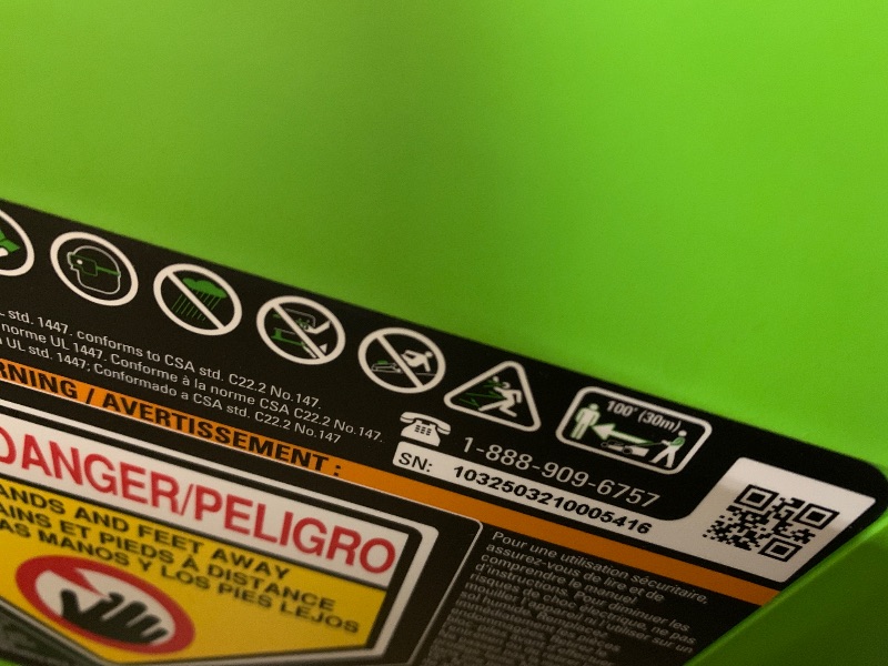 Photo 1 of ** BRAND NEW ITEM/ UNTESTED / MANUAL , MATTERIES AND CHARGER INCLUDED** Greenworks 48V (24V x 2) 17" Cordless (Push) Lawn Mower (200+ Compatible Tools), (2) 4.0Ah Batteries and Dual Port Rapid Charger Included