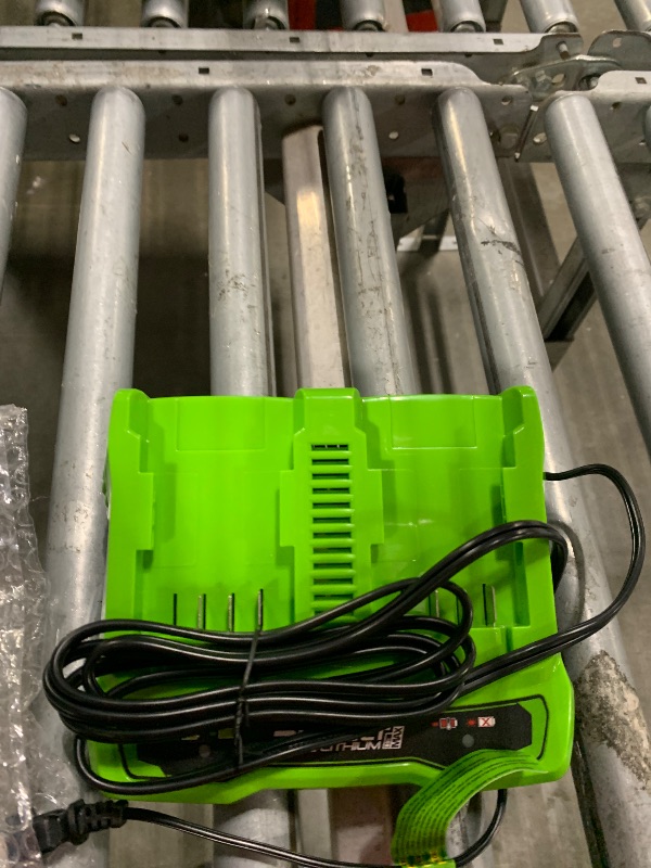 Photo 1 of ** BRAND NEW ITEM/ UNTESTED / MANUAL , MATTERIES AND CHARGER INCLUDED** Greenworks 48V (24V x 2) 17" Cordless (Push) Lawn Mower (200+ Compatible Tools), (2) 4.0Ah Batteries and Dual Port Rapid Charger Included