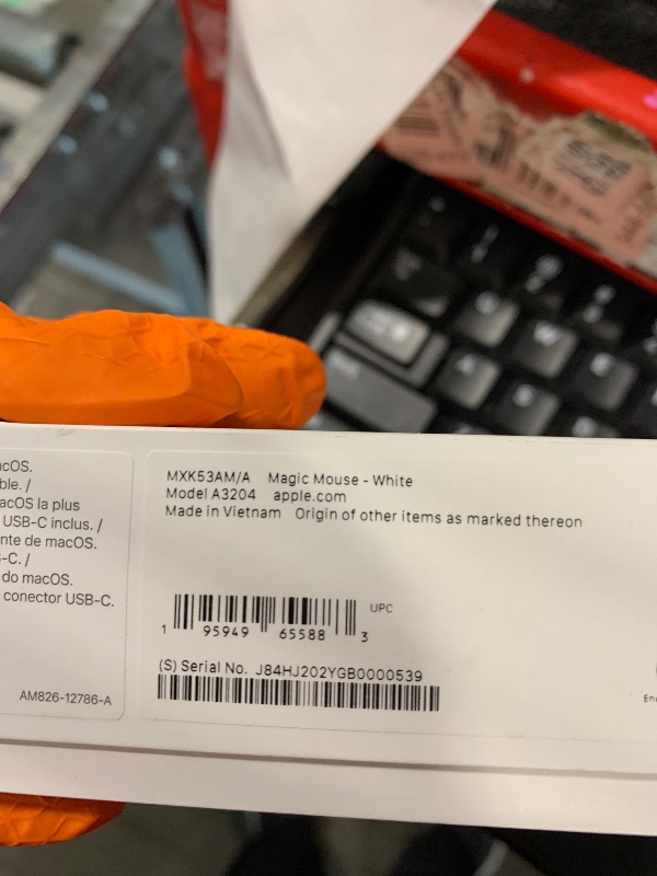 Photo 1 of ** MISSING CHARGER ** Apple Magic Mouse - White Multi-Touch Surface