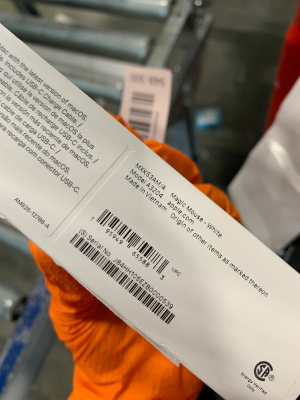 Photo 1 of ** CHARGER INCLUDED** Apple Magic Mouse - White Multi-Touch Surface ???????