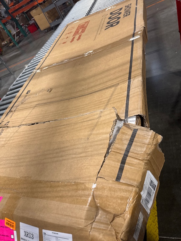 Photo 1 of ** BRAND NEW ITEM/ HARDWARE AND MANUAL INCLUDED** DELAVIN 38-42.in W x 72.in Semi-Frameless Pivot Shower Door, Adjustable Swing Glass Shower Door, Water Repellent Shower Door, Shower Glass Door with SGCC Tempered Glass, Explosion-Proof Film, Black