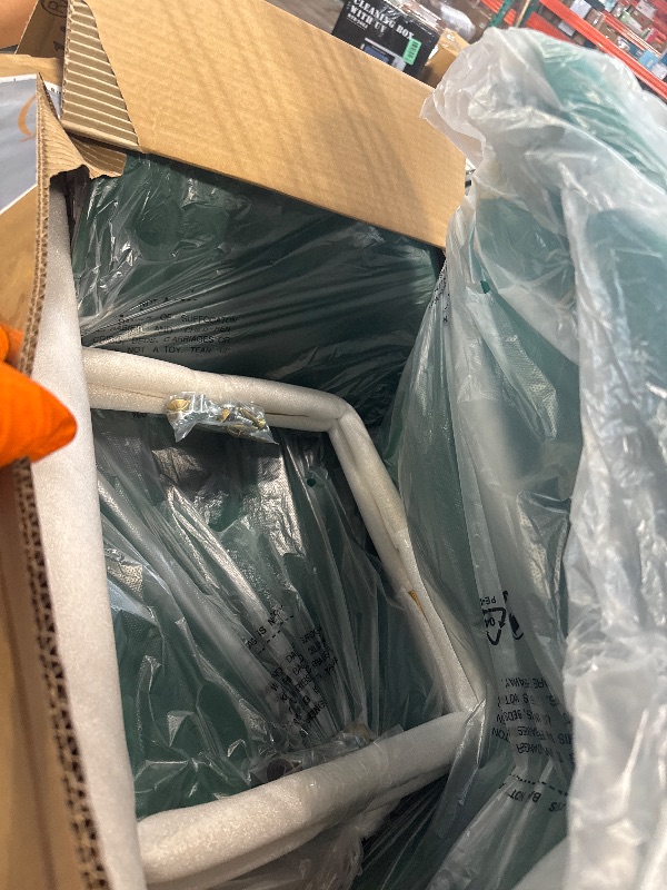 Photo 1 of ** BRAND NEW ITEM ** Sidanli Velvet Barstools Set of 2, Green Bar Height Chairs Set of 2 with Gold Legs, 29 inch Seat Height Comfortable Island Stools with Back