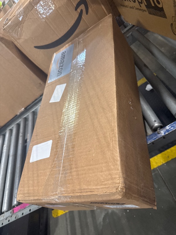 Photo 1 of ** VERY USED** IRIS USA 4-Shelf Light Duty Plastic Storage Shelves, 200lb Capacity, 48" H x 24" W x 12" D, Medium Modular Shelving Unit Storage Organizer for Bathroom, Laundry, Garage & Home, Storage Rack - Black