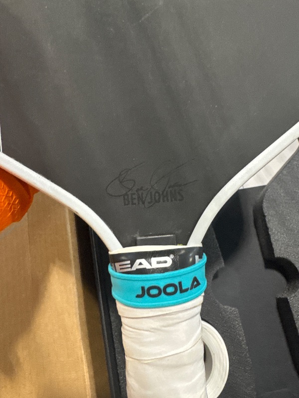 Photo 1 of ** USED** JOOLA Ben Johns Perseus Pro IV 14mm Pickleball Paddle - Tech Flex Power - Elongated Shape for Power & Spin - Propulsion Core Increases Power & Touch - UPA-A Certified - USAP Approved - NFC Chip