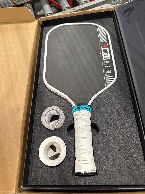 Photo 1 of ** USED** JOOLA Ben Johns Perseus Pro IV 14mm Pickleball Paddle - Tech Flex Power - Elongated Shape for Power & Spin - Propulsion Core Increases Power & Touch - UPA-A Certified - USAP Approved - NFC Chip