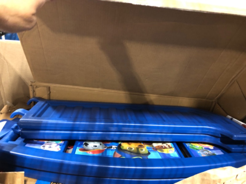 Photo 1 of ***MISSING PIECES UNKNOWN***Delta Children Plastic Toddler Bed, Nick Jr. PAW Patrol