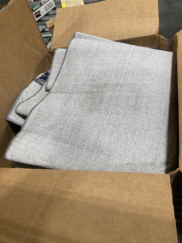 Photo 2 of RELEANY Washable Area Rugs 8'x10' Non-Slip Modern Abstract Soft for Living Room Entryway Bedroom Nursery, Print Pattern, Black Gray