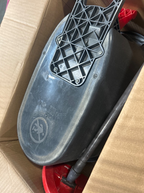 Photo 1 of *****USED*****
O-Cedar EasyWring Microfiber Spin Mop, Bucket Floor Cleaning System, Red, Gray, Standard